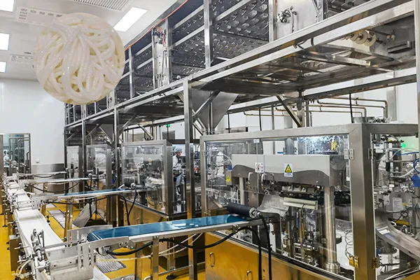 Автоматическая линия для упаковки рисовой лапши