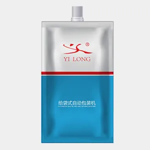 Автоматическая роторная машина для розлива и укупорки пакетов с носиком