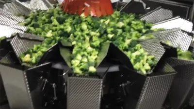 Машина для упаковки замороженных овощей