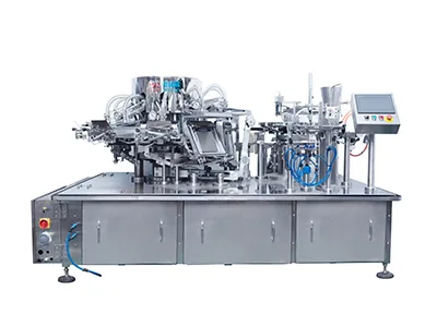 Автоматическая вакуумная упаковочная машина для готовых пакетов