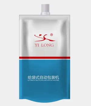 Вертикально стоящий пакет с носиком