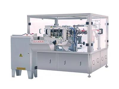 Высокоскоростная  упаковочная машина в готовые пакеты (до 70 пакетов/мин)