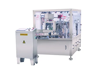 Автоматическая машина для упаковки в готовые пакеты (10 рабочих станций)