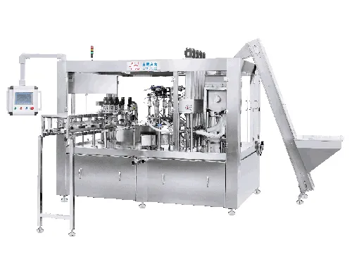 Автоматическая роторная машина для розлива и укупорки пакетов с носиком YL-(6-8)XZ